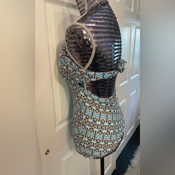 Carmen Marc Valvo Tank Swim Top - Picture 2 of 7